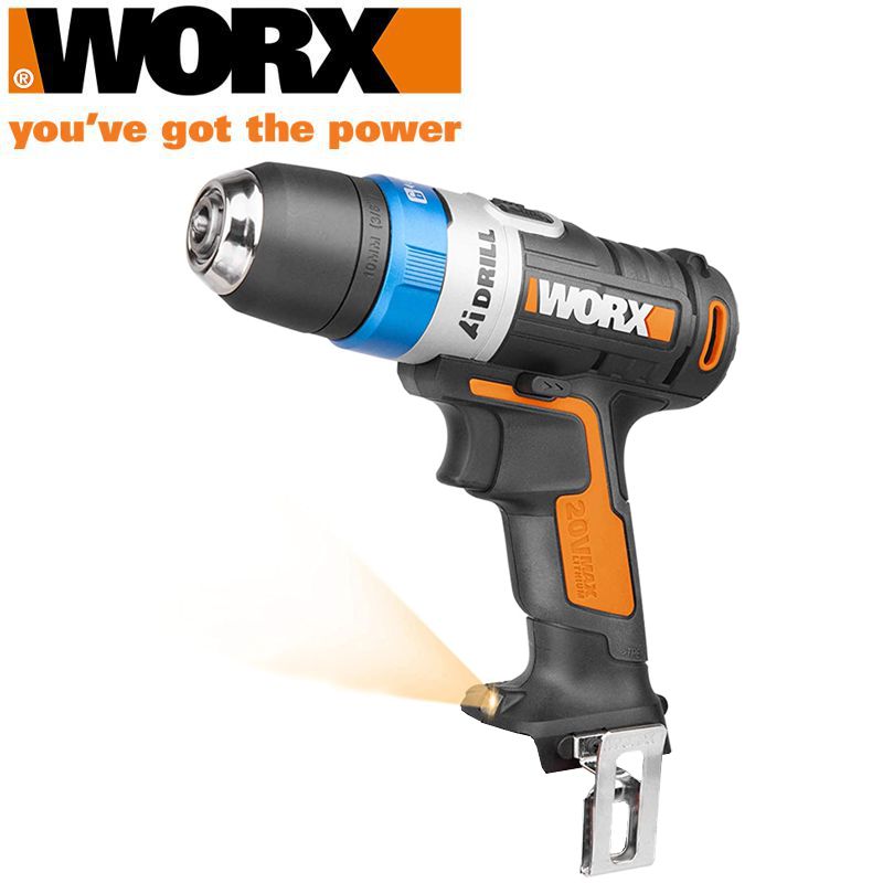 WORX Ai Drill 20V 10Mm 20Nm 800Rpm Pulse Tool Only Worx VER WRX